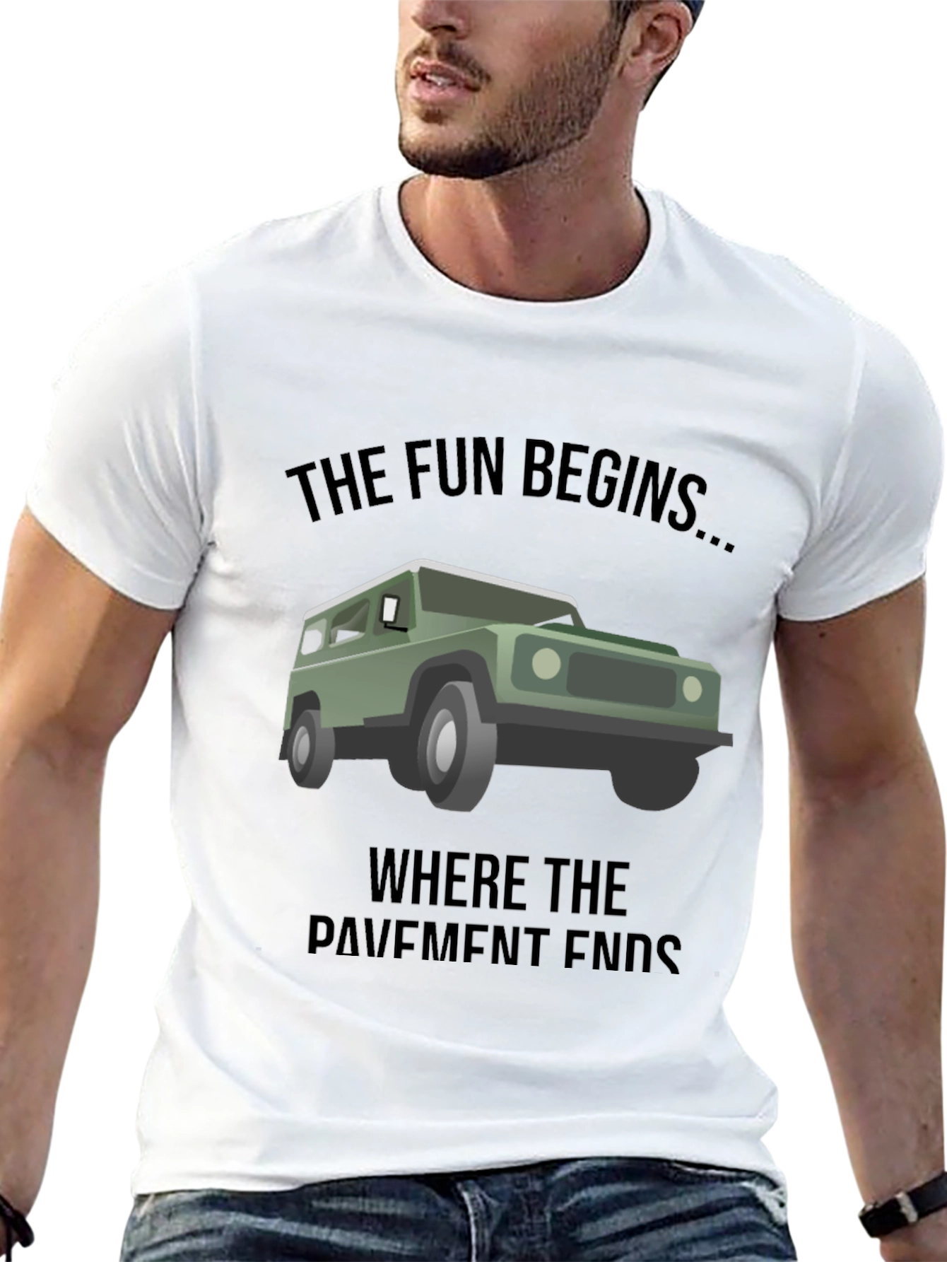 Off-Road Adventure Tee: The Fun Begins...