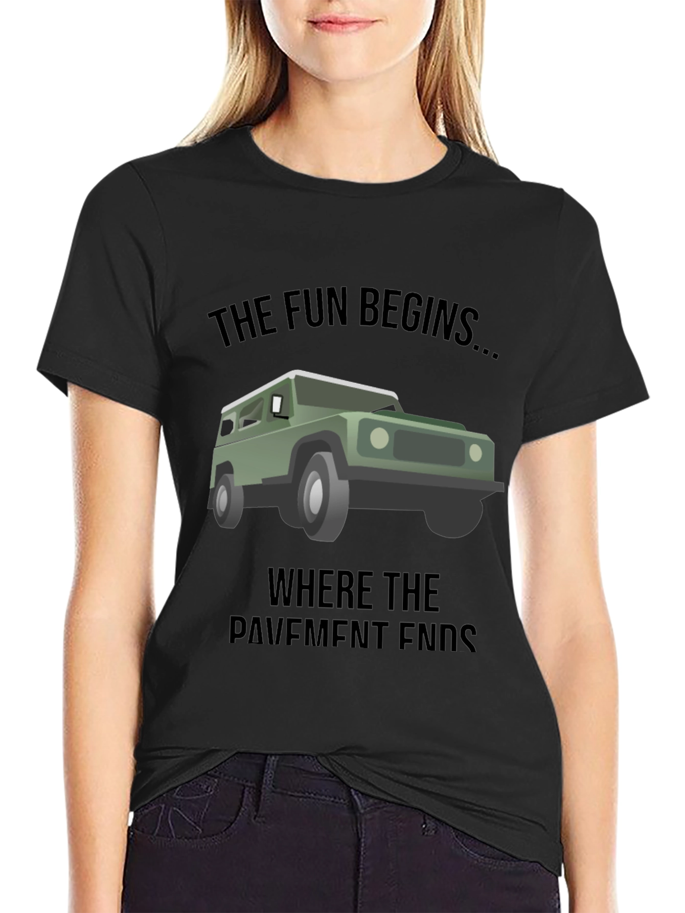 Off-Road Adventure Tee: The Fun Begins...