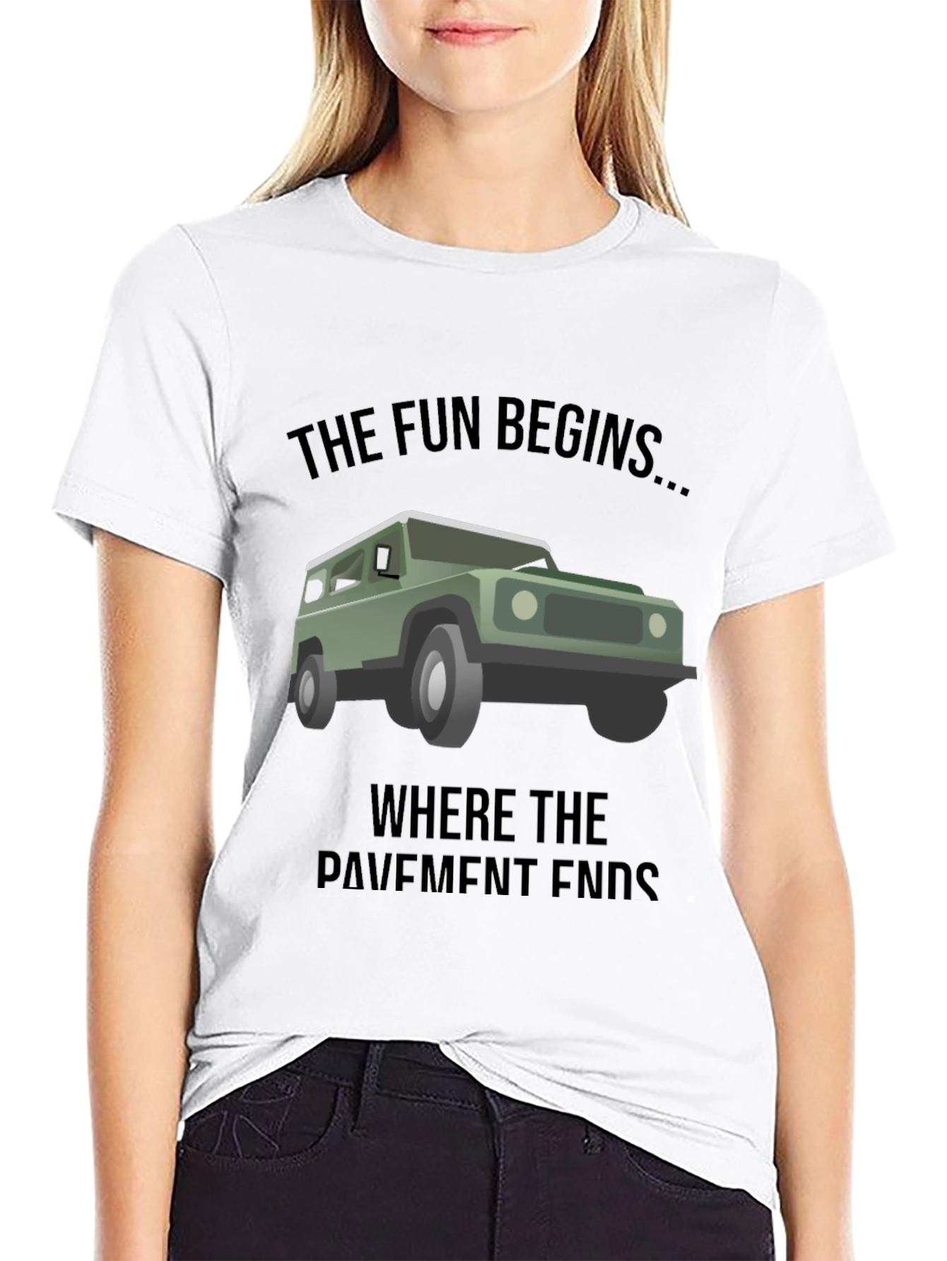 Off-Road Adventure Tee: The Fun Begins...