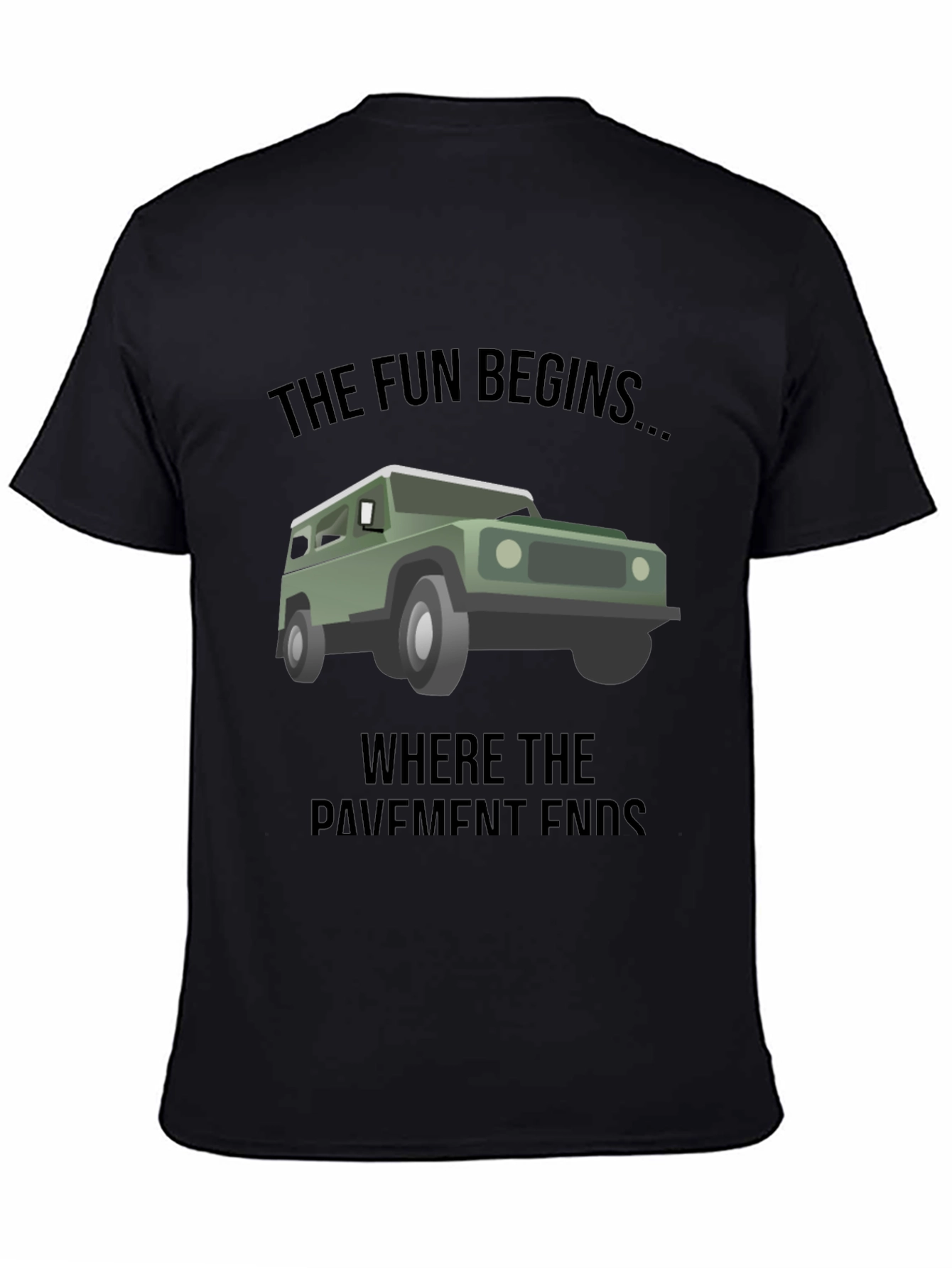 Off-Road Adventure Tee: The Fun Begins...