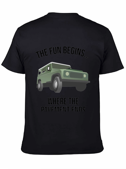 Off-Road Adventure Tee: The Fun Begins...