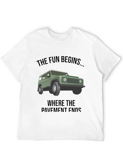 Off-Road Adventure Tee: The Fun Begins...