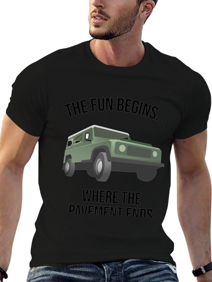 Off-Road Adventure Tee: The Fun Begins...