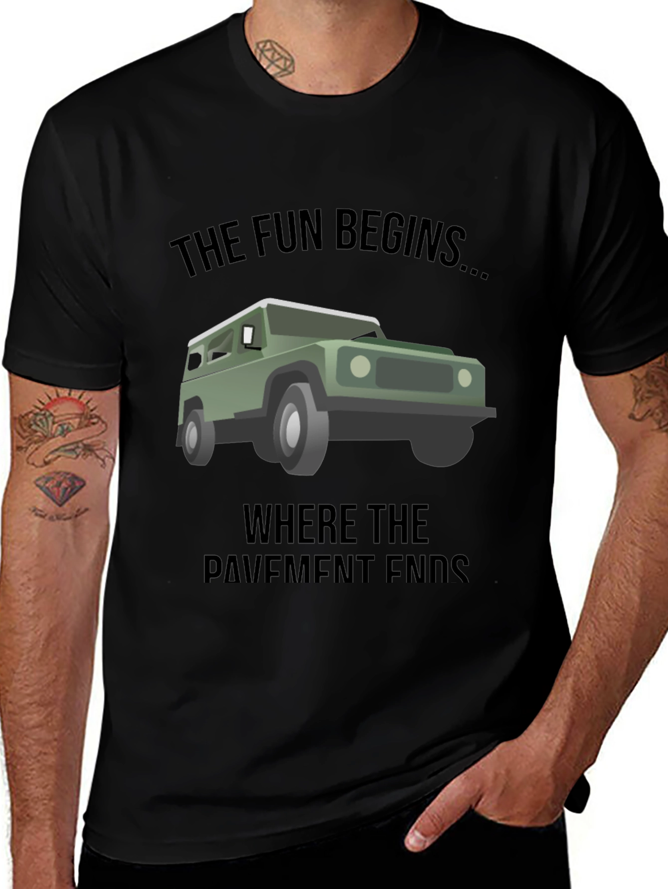 Off-Road Adventure Tee: The Fun Begins...