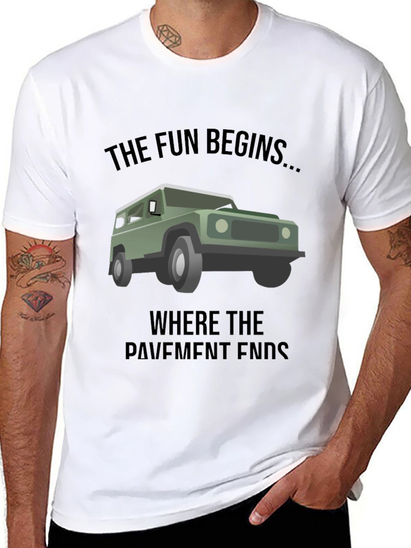 Off-Road Adventure Tee: The Fun Begins...