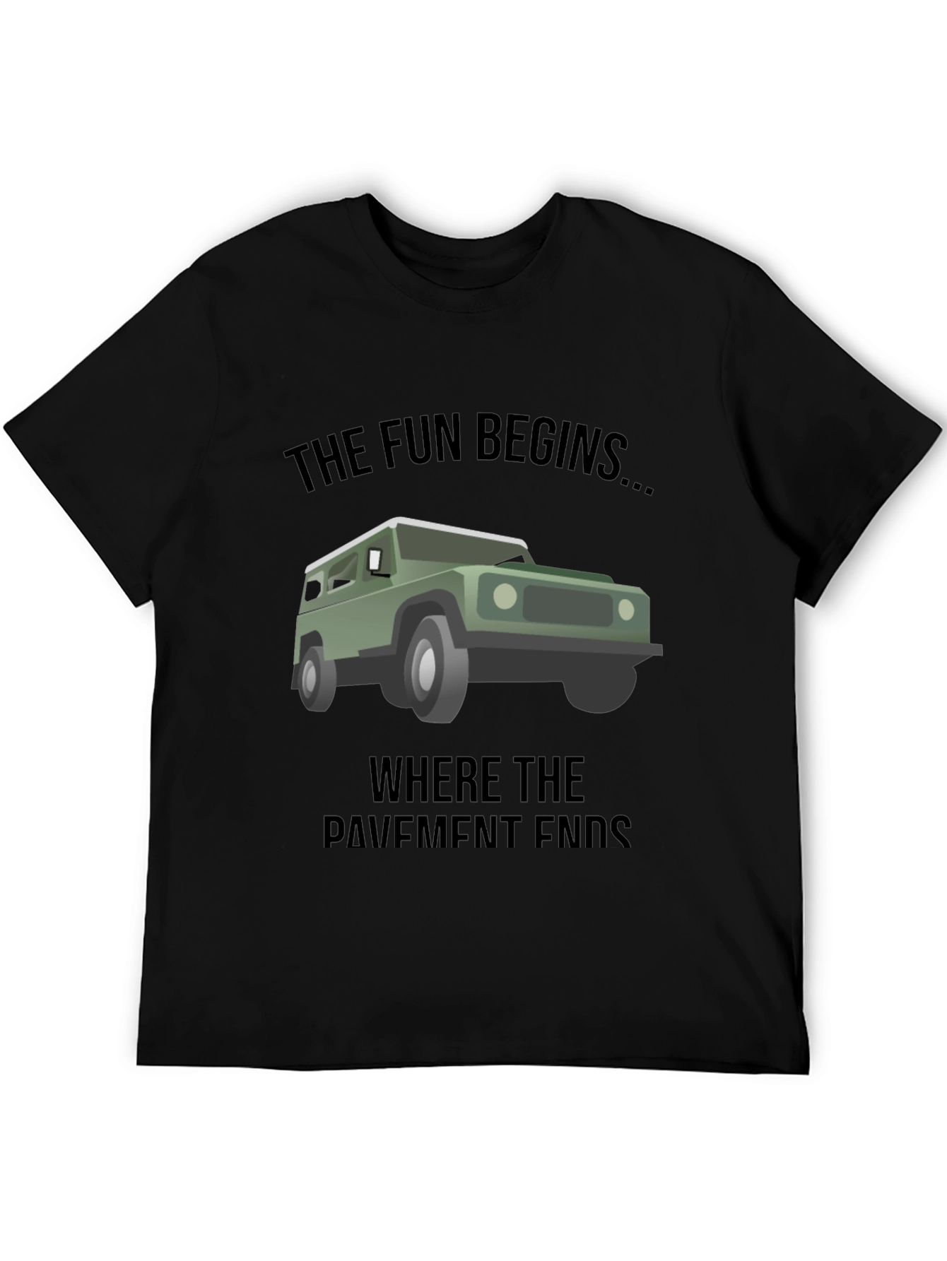 Off-Road Adventure Tee: The Fun Begins...