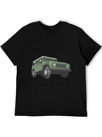 Off-Road Adventure Tee: The Fun Begins...