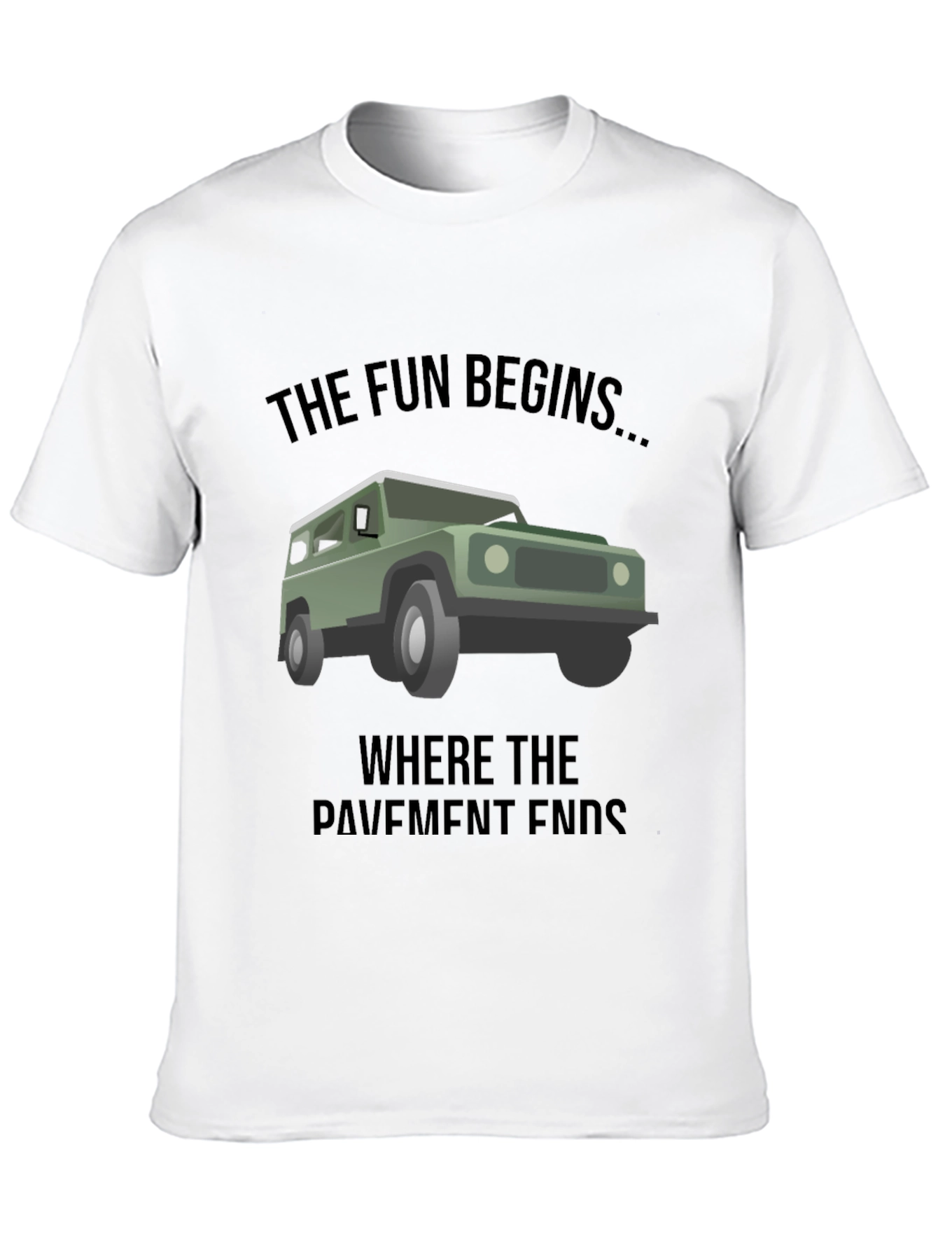 Off-Road Adventure Tee: The Fun Begins...