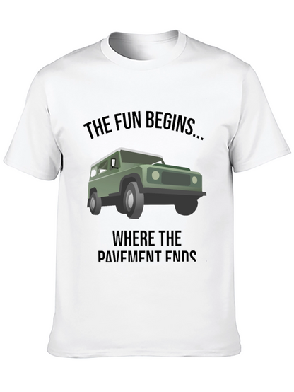 Off-Road Adventure Tee: The Fun Begins...
