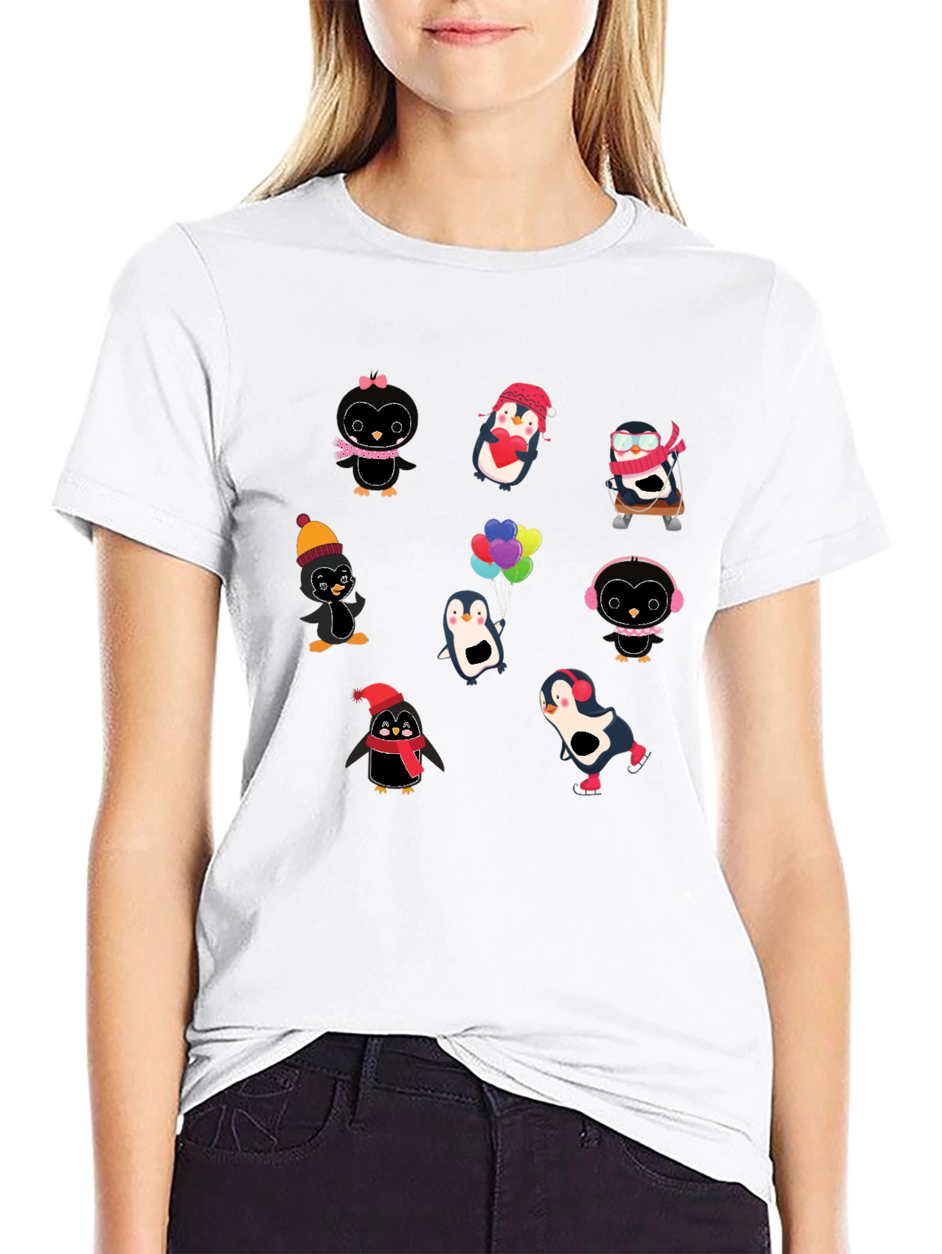 Penguin T-Shirt - Cute Animal Design