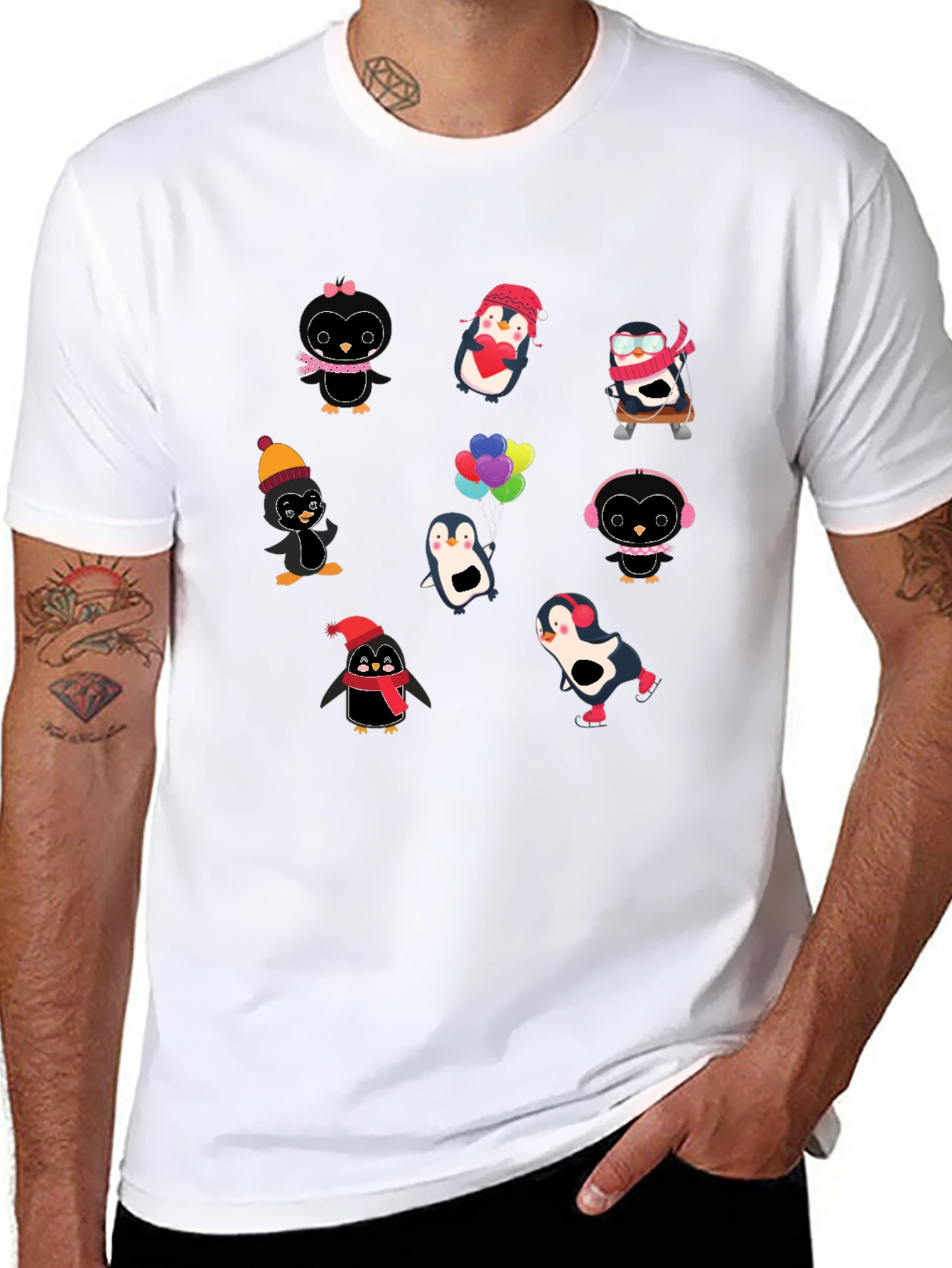 Penguin T-Shirt - Cute Animal Design