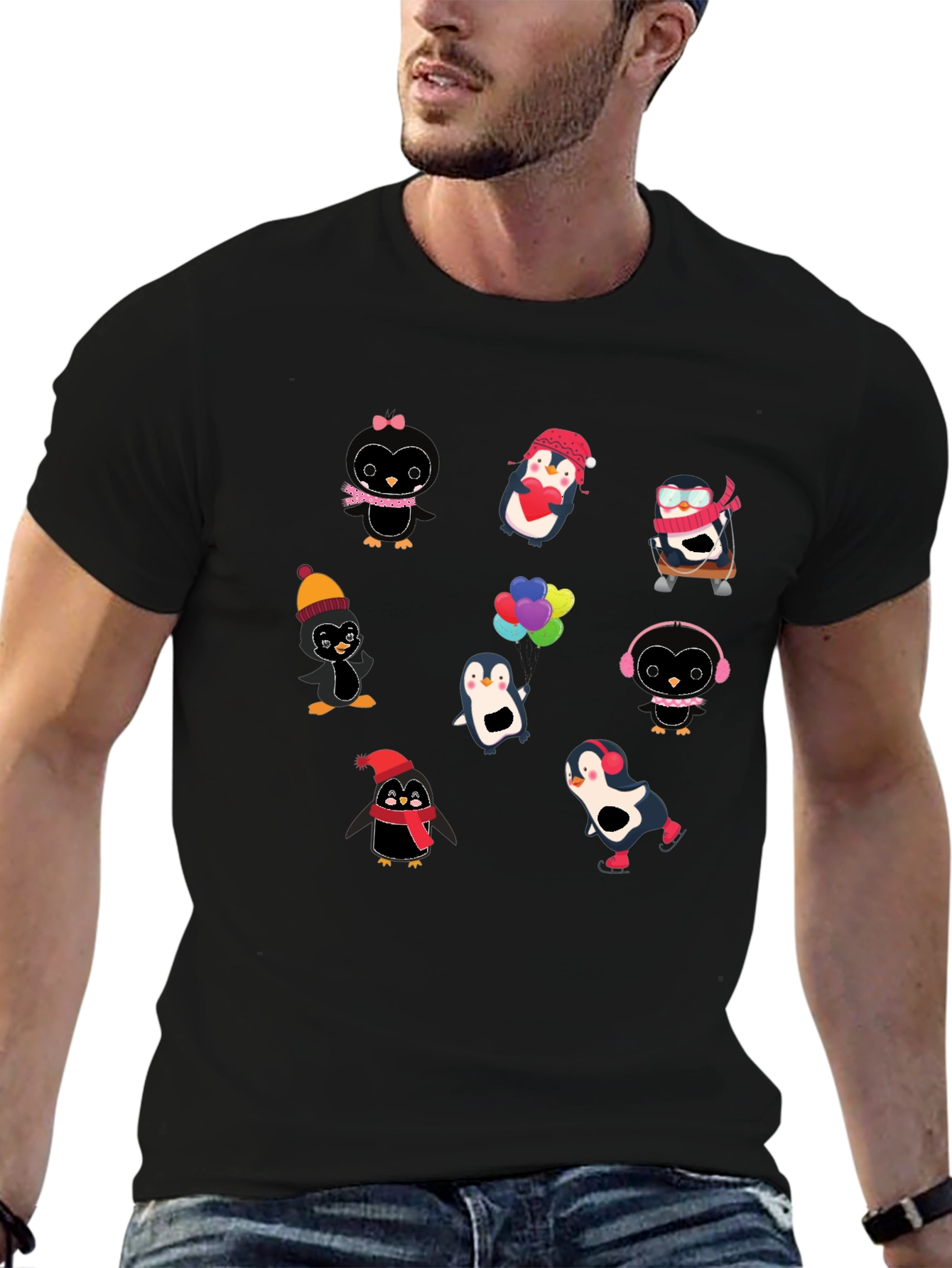 Penguin T-Shirt - Cute Animal Design