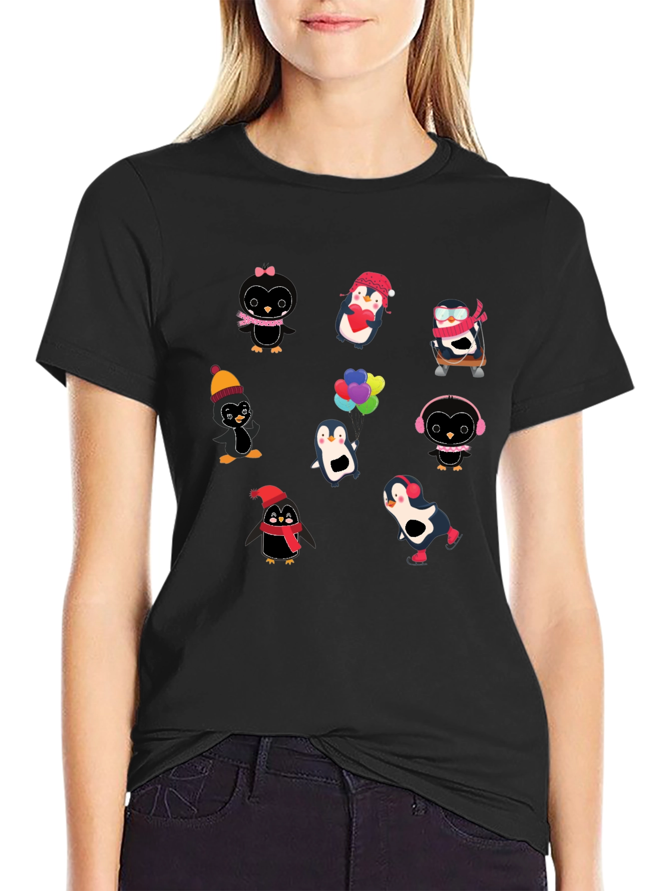 Penguin T-Shirt - Cute Animal Design