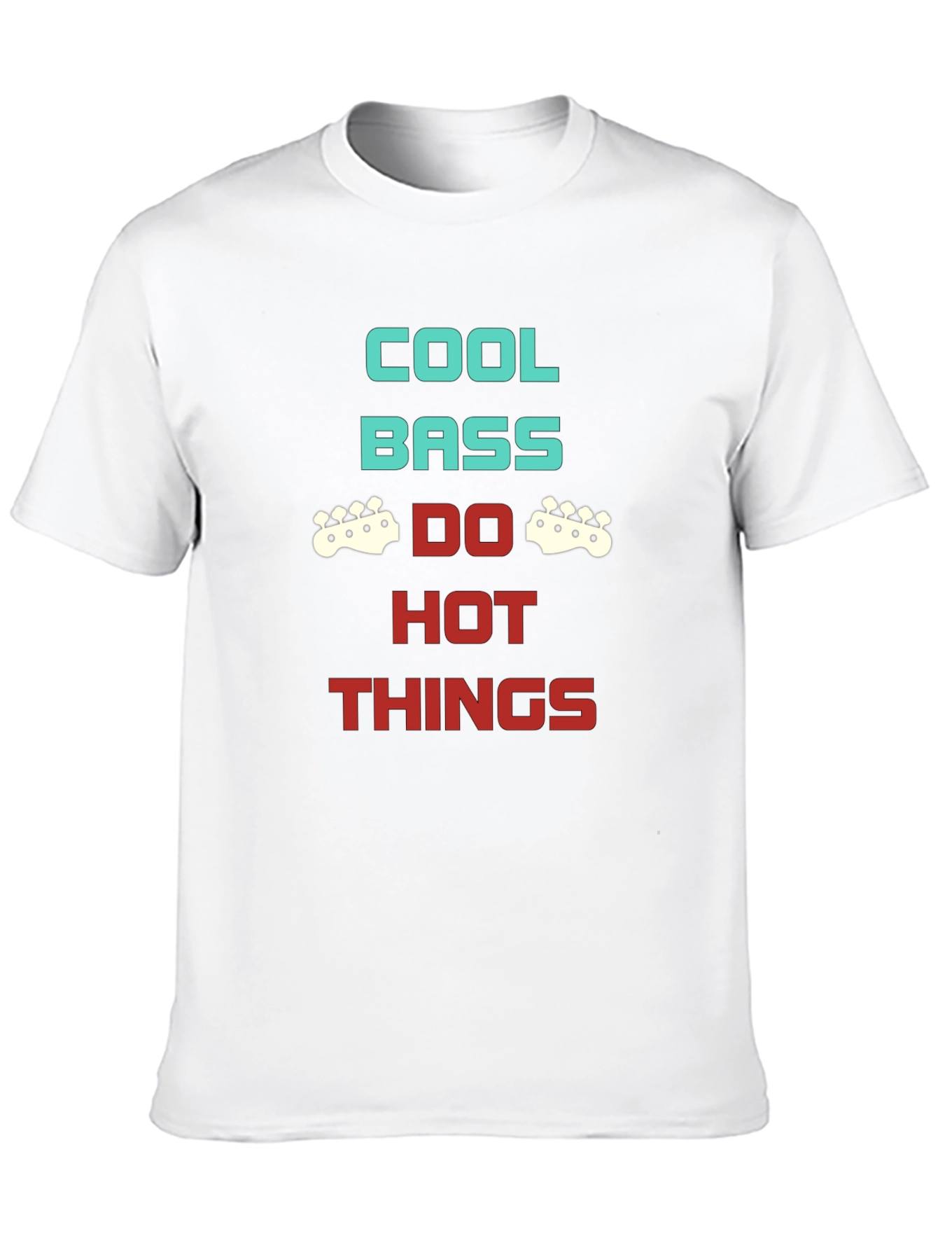 Cool Bass Do Hot Things Graphic Tee