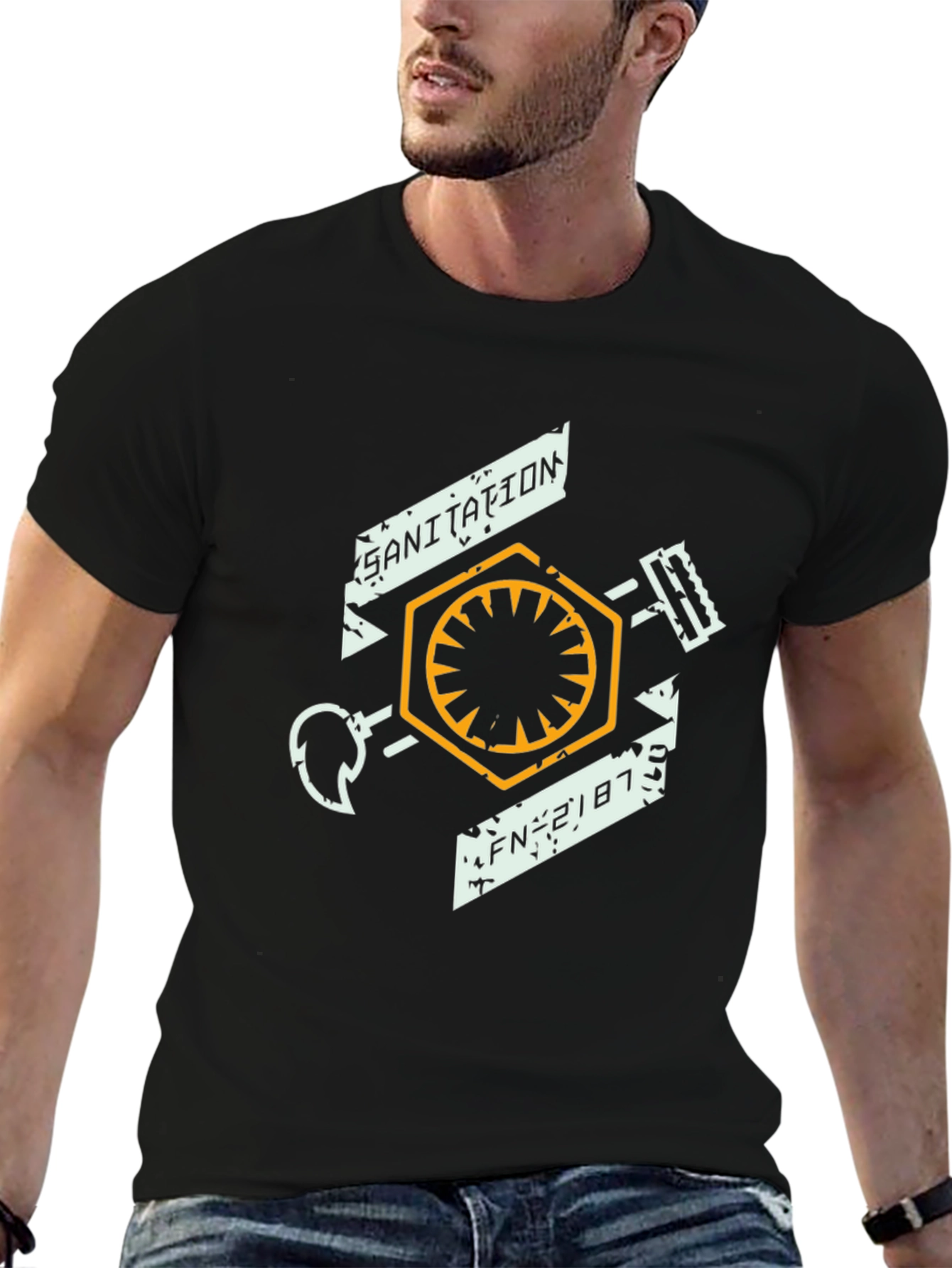 Sanitation Crew T-Shirt - Galactic Inspired Tee