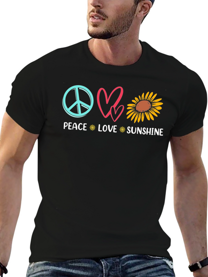 Peace Love Sunshine Graphic Tee