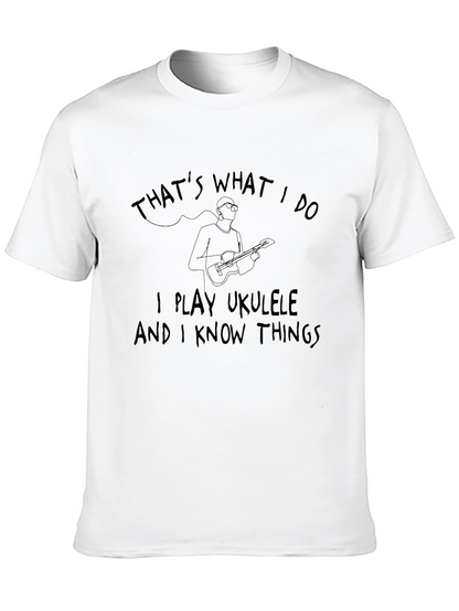 Ukulele Player T-Shirt - Thats What I Do