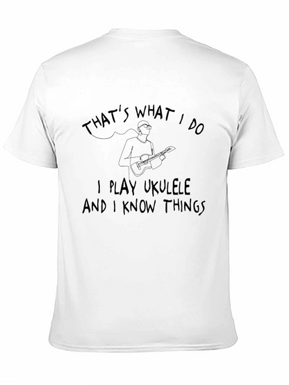Ukulele Player T-Shirt - Thats What I Do