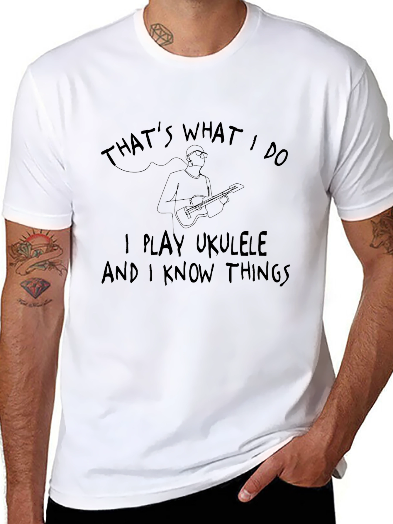 Ukulele Player T-Shirt - Thats What I Do