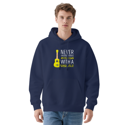 Trendy Hooded Sweatshirt - Black Hoodie Featuring