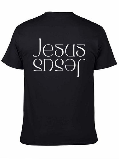 Jesus Mirror Image T-Shirt - Black