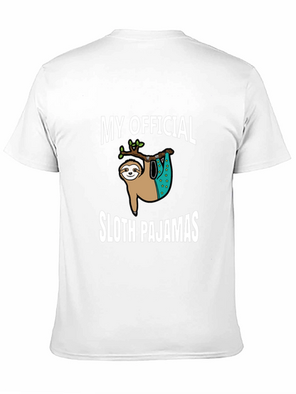 Funny Sloth Pajamas T-Shirt