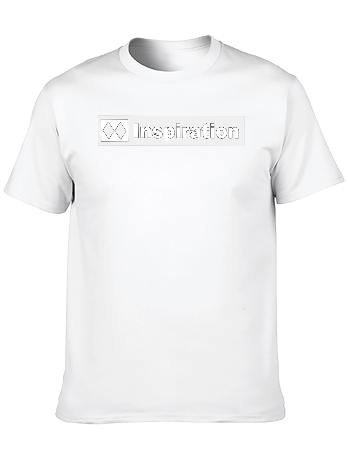 Inspiration Graphic Tee - Soft Black Cotton T-Shirt
