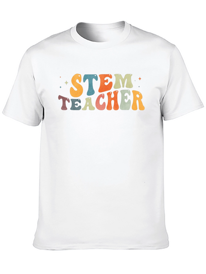 STEM Teacher Retro T-Shirt