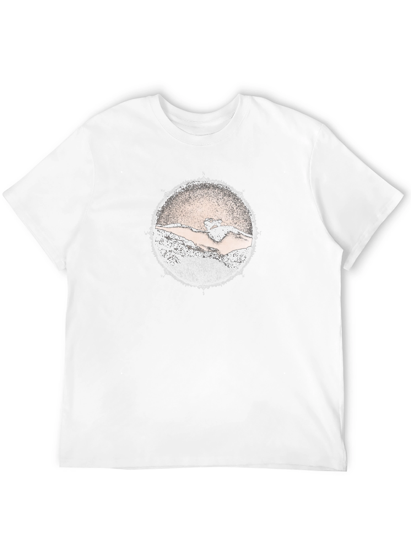 Mens Graphic Black T-Shirt