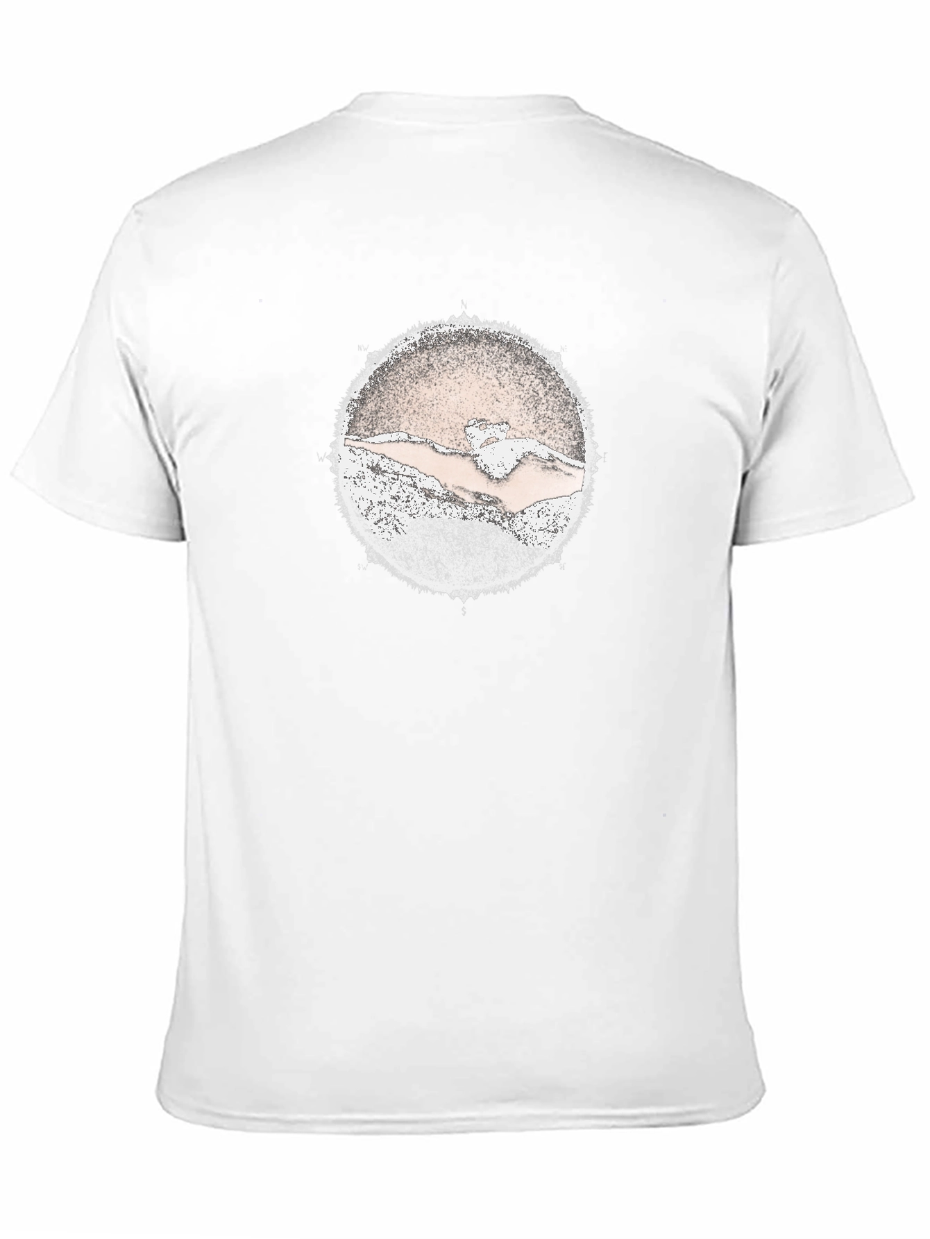 Mens Graphic Black T-Shirt
