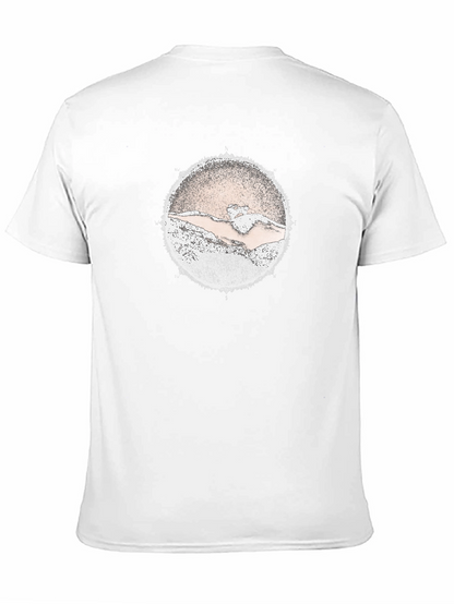 Mens Graphic Black T-Shirt