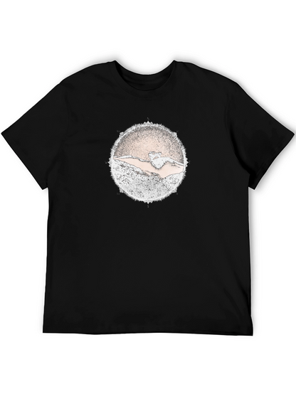Mens Graphic Black T-Shirt
