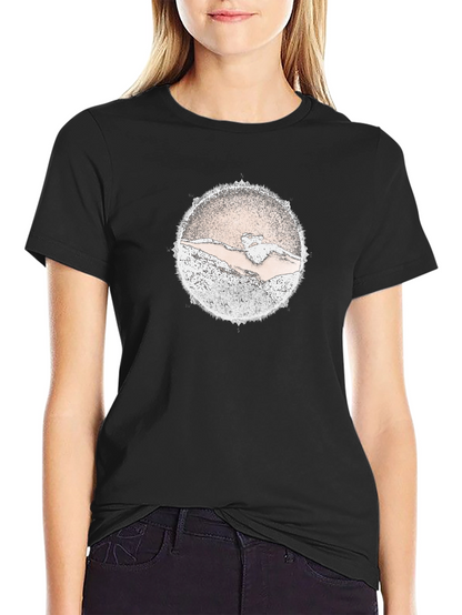 Mens Graphic Black T-Shirt