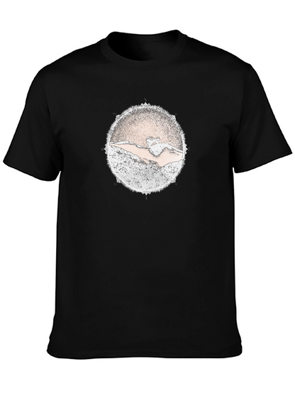 Mens Graphic Black T-Shirt