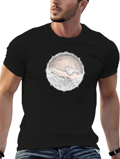 Mens Graphic Black T-Shirt