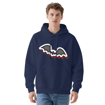 Unisex Graphic Hoodie - Navy Blue Hoodie