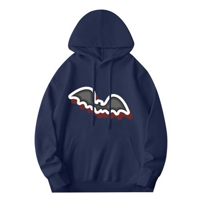 Unisex Graphic Hoodie - Navy Blue Hoodie