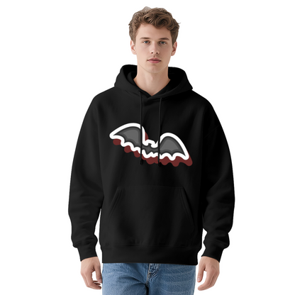 Unisex Graphic Hoodie - Navy Blue Hoodie