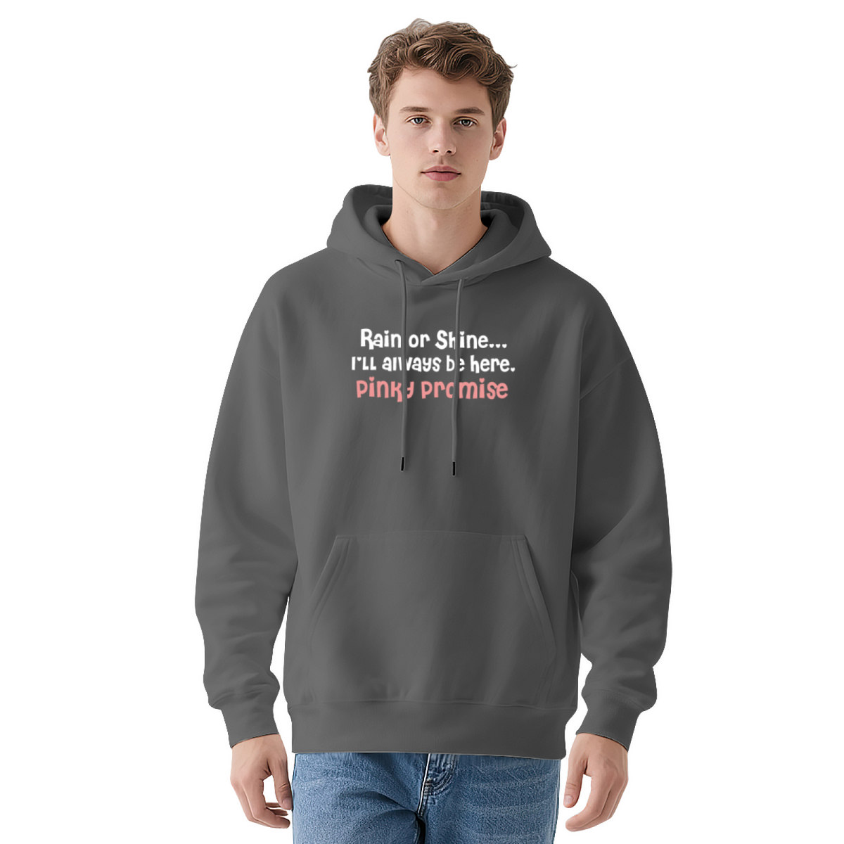 Always Here Pink Promise Hoodie