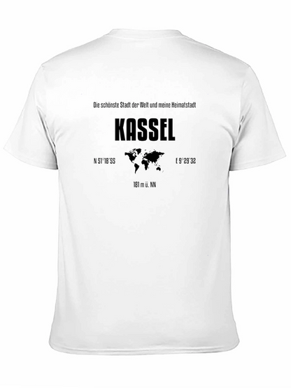 Kassel Germany T-Shirt - Heimatstadt World Map Tee