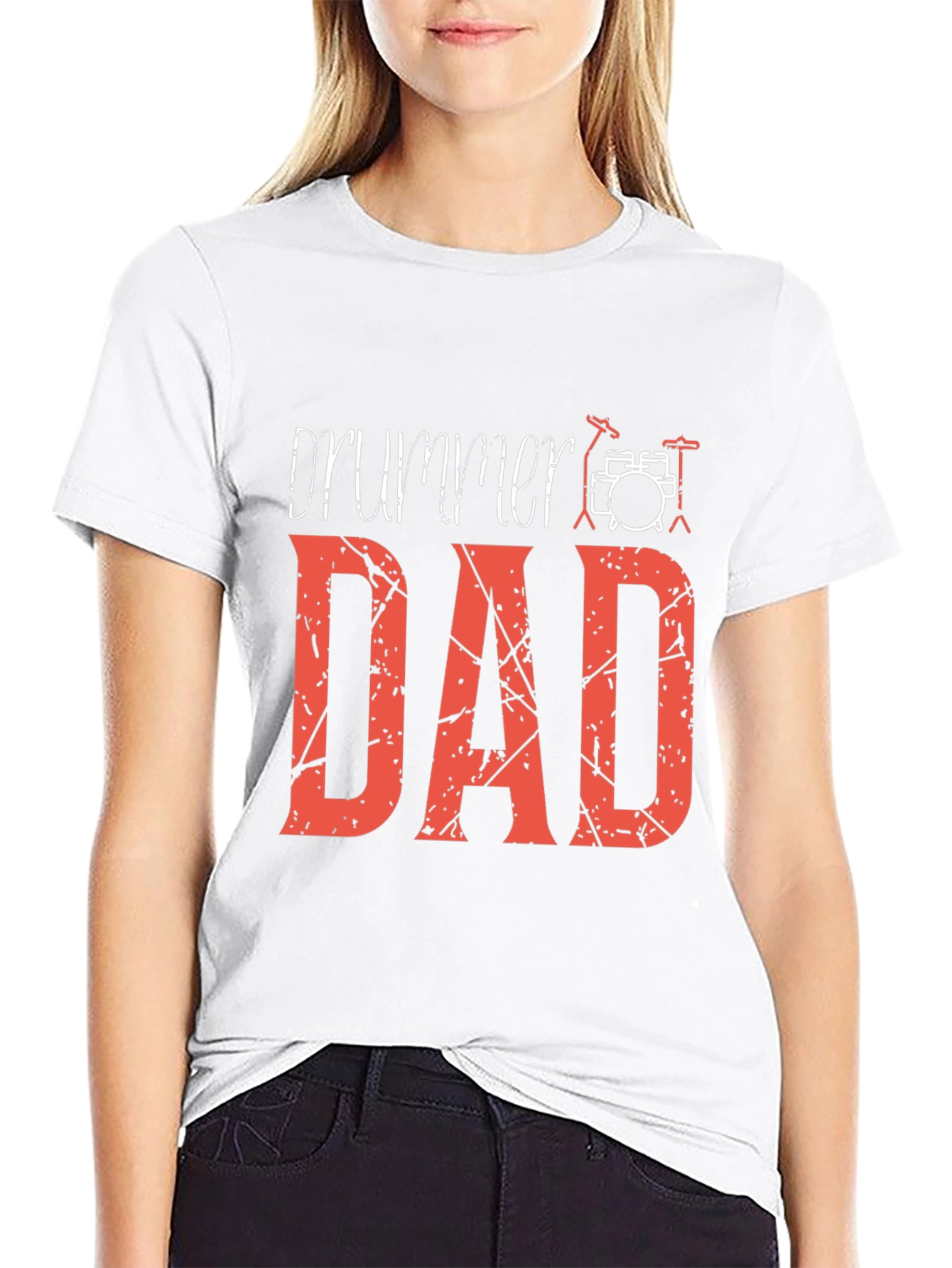 Drummer Dad T-Shirt