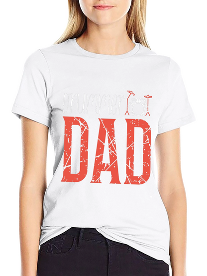 Drummer Dad T-Shirt