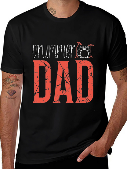 Drummer Dad T-Shirt