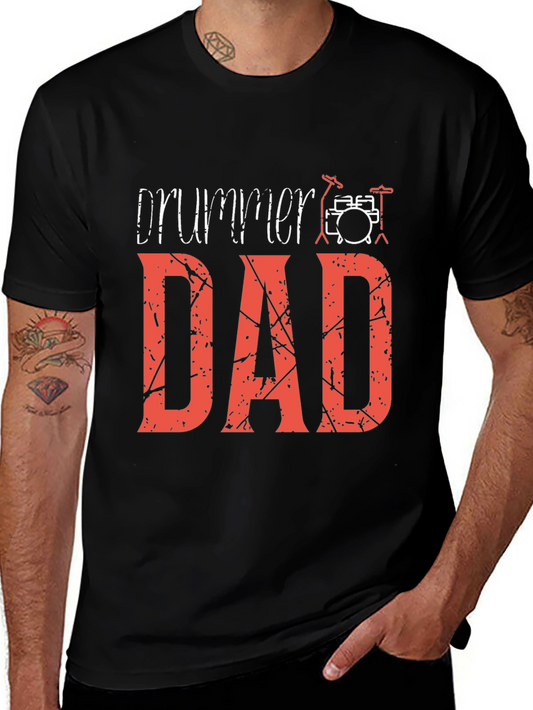 Drummer Dad T-Shirt