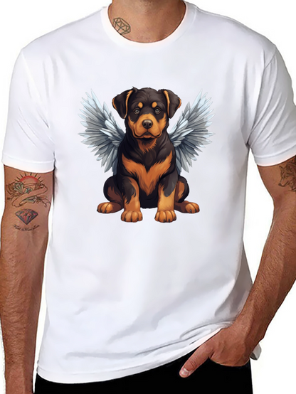 Angel Rottweiler Pet T-Shirt