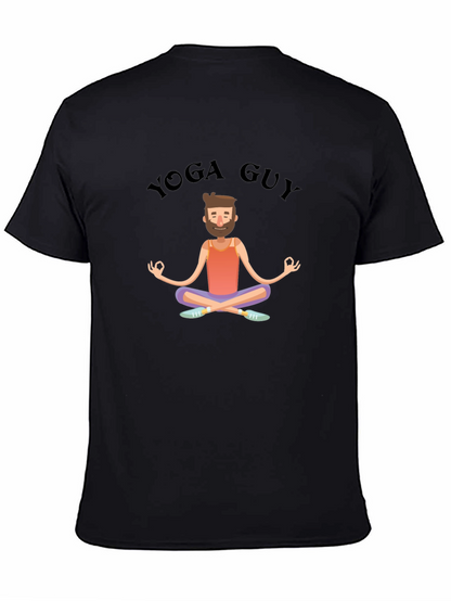 Yoga Guy T-Shirt - Meditating Man Tee