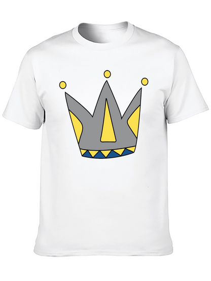 Crown Graphic Tee - Royal Style Everyday Comfort