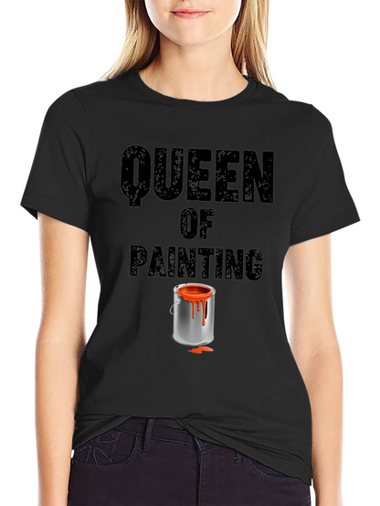 Queen of Painting Graphic T-Shirt