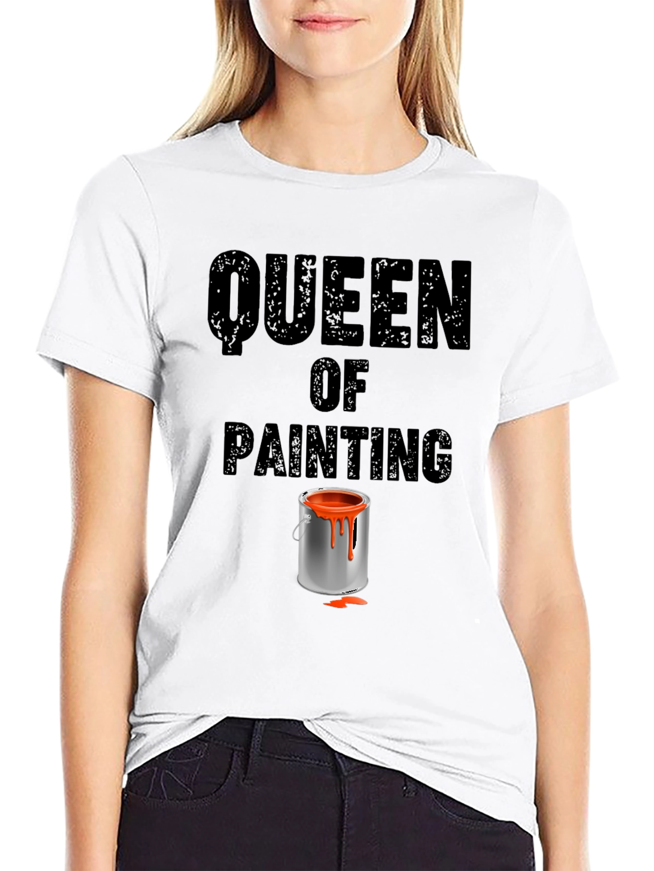 Queen of Painting Graphic T-Shirt