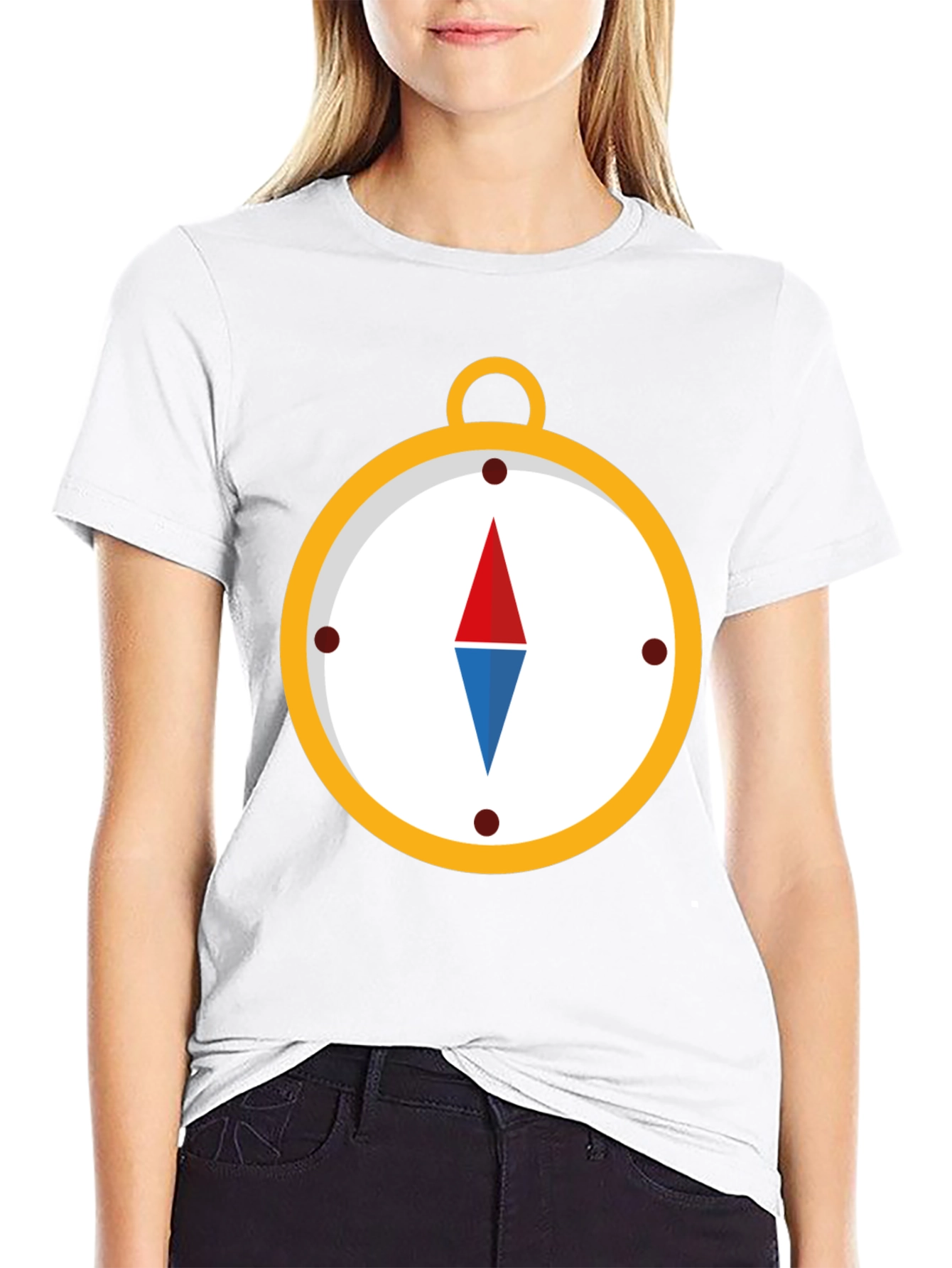 Compass Graphic T-Shirt - Adventure Ready!